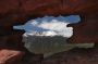 GardenOfTheGods - 57 * Pike's Peak seen through hole near base of Siamese Twins